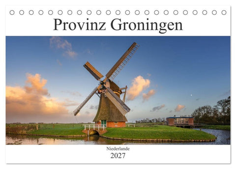 Provinz Groningen (Tischkalender 2027 DIN A5 quer), CALVENDO Monatskalender