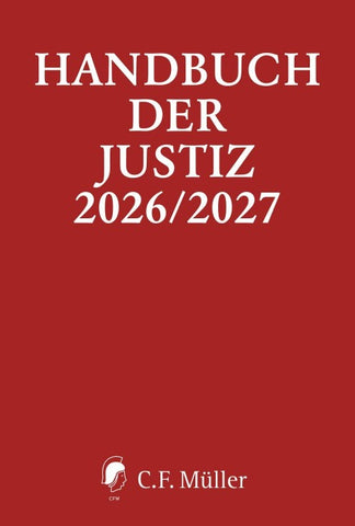 Handbuch der Justiz 2026/2027
