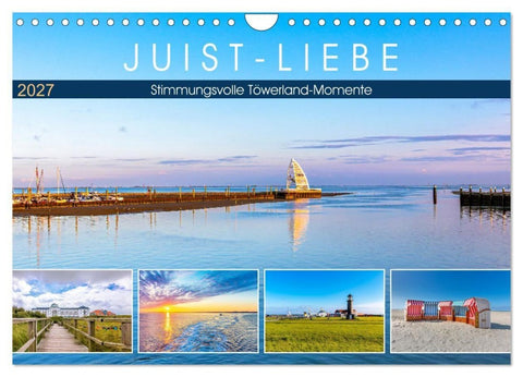 JUIST-LIEBE (Wandkalender 2027 DIN A4 quer), CALVENDO Monatskalender