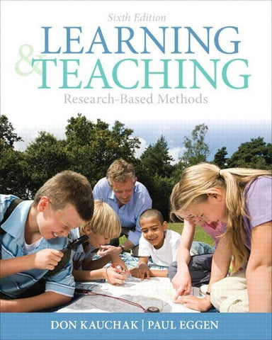 Learning and Teaching: Research-Based Methods