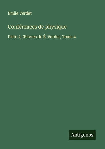 Conférences de physique