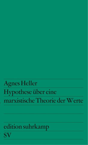 Hypothese über eine marxistische Theorie der Werte