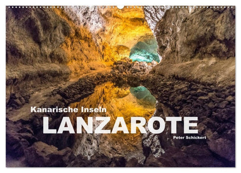 Kanarische Inseln - Lanzarote (Wandkalender 2027 DIN A2 quer), CALVENDO Monatskalender