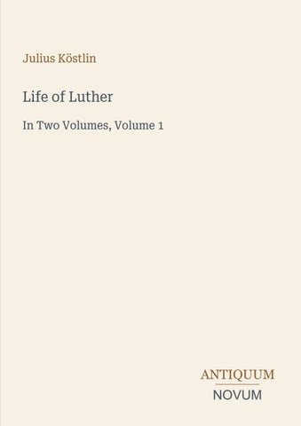 Life of Luther