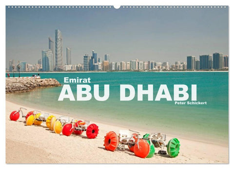 Emirat Abu Dhabi (Wandkalender 2026 DIN A2 quer), CALVENDO Monatskalender