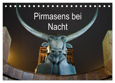 Pirmasens bei Nacht (Tischkalender 2027 DIN A5 quer), CALVENDO Monatskalender