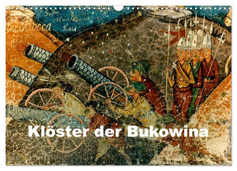 Klöster der Bukowina (Wandkalender 2027 DIN A3 quer), CALVENDO Monatskalender