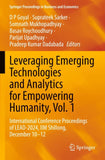 Leveraging Emerging Technologies and Analytics for Empowering Humanity, Vol. 1