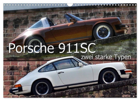 Porsche 911SC - zwei starke Typen (Wandkalender 2027 DIN A3 quer), CALVENDO Monatskalender