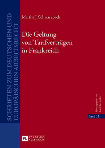 Die Geltung von Tarifverträgen in Frankreich