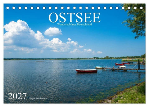 OSTSEE Wunderschönes Deutschland (Tischkalender 2027 DIN A5 quer), CALVENDO Monatskalender