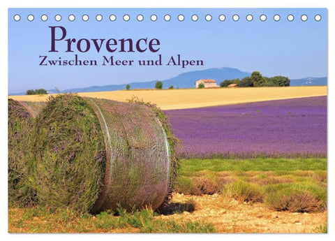 Provence - Zwischen Meer und Alpen (Tischkalender 2026 DIN A5 quer), CALVENDO Monatskalender