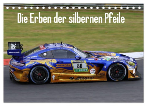 Die Erben der silbernen Pfeile (Tischkalender 2027 DIN A5 quer), CALVENDO Monatskalender