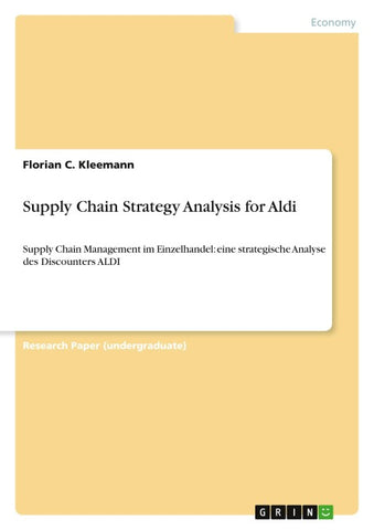 Supply Chain Strategy Analysis for Aldi