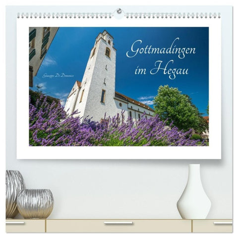 Gottmadingen im Hegau (hochwertiger Premium Wandkalender 2027 DIN A2 quer), Kunstdruck in Hochglanz