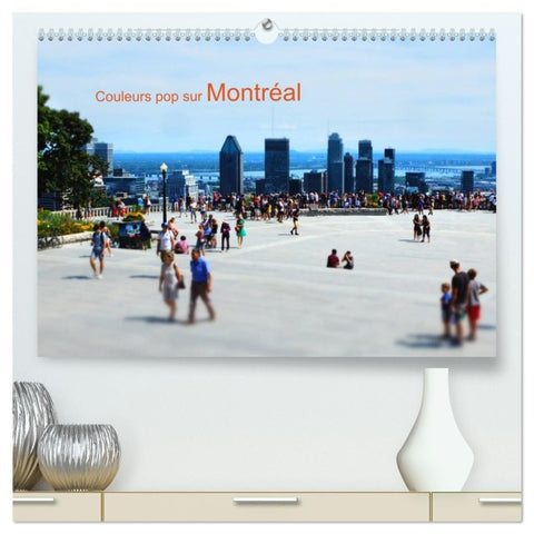 Couleurs pop sur Montréal (Calendrier mural haut de gamme 2027 DIN A2 vertical), CALVENDO calendrier mensuel