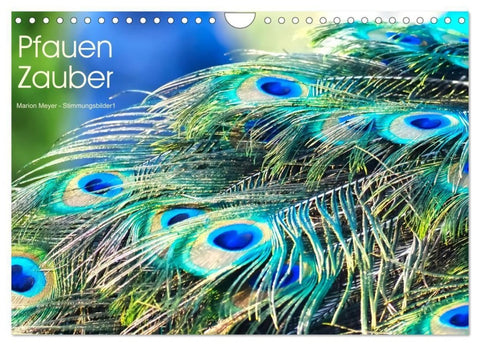 Pfauen Zauber (Wandkalender 2027 DIN A4 quer), CALVENDO Monatskalender