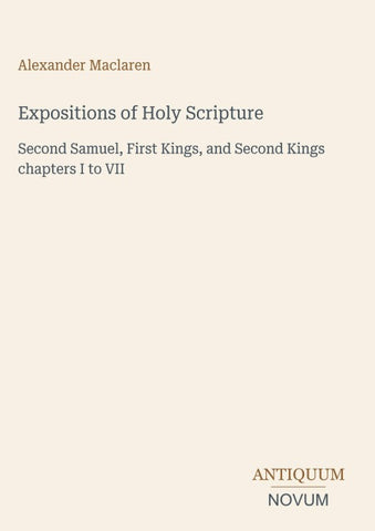 Expositions of Holy Scripture