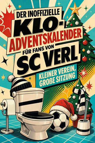 Der inoffizielle Klo-Adventskalender für Fans von SC Verl