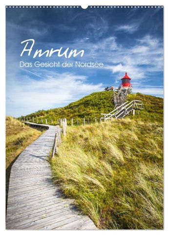Amrum - Das Gesicht der Nordsee (Wandkalender 2026 DIN A2 hoch), CALVENDO Monatskalender