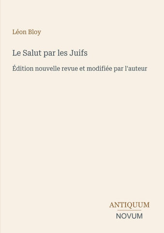 Le Salut par les Juifs