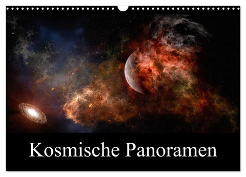 Kosmische Panoramen (Wandkalender 2026 DIN A3 quer), CALVENDO Monatskalender