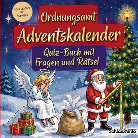 Ordnungsamt-Adventskalender: Quiz-Buch mit Fragen und Rätsel