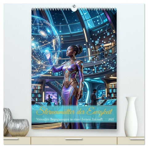 Sternenmütter der Ewigkeit (hochwertiger Premium Wandkalender 2027 DIN A2 hoch), Kunstdruck in Hochglanz