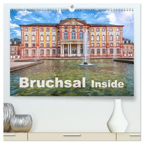 Bruchsal Inside (hochwertiger Premium Wandkalender 2027 DIN A2 quer), Kunstdruck in Hochglanz