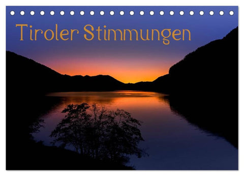 Tiroler Stimmungen (Tischkalender 2026 DIN A5 quer), CALVENDO Monatskalender