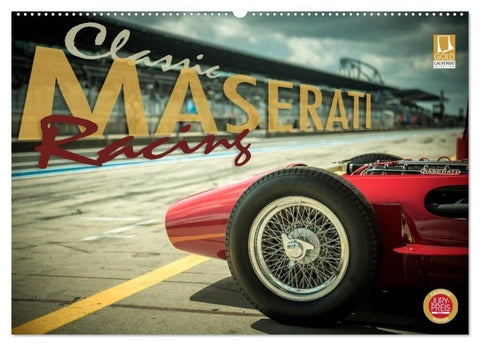 Classic Maserati Racing (Wandkalender 2026 DIN A2 quer), CALVENDO Monatskalender