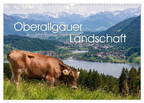 Oberallgäuer Landschaft (Wandkalender 2027 DIN A3 quer), CALVENDO Monatskalender