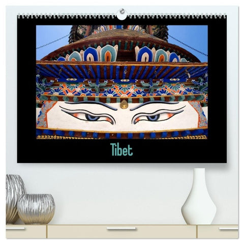 Tibet (hochwertiger Premium Wandkalender 2027 DIN A2 quer), Kunstdruck in Hochglanz