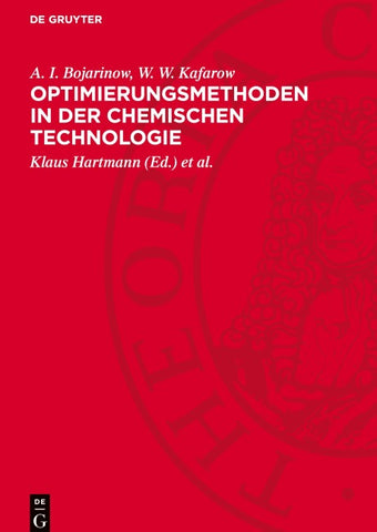 Optimierungsmethoden in der chemischen Technologie