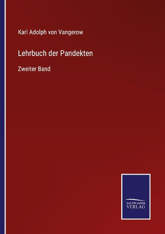 Lehrbuch der Pandekten