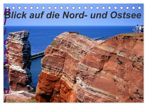 Blick auf die Nord-und Ostsee (Tischkalender 2026 DIN A5 quer), CALVENDO Monatskalender