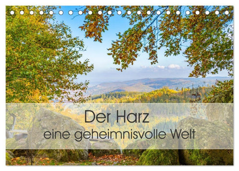 Der Harz - eine geheimnisvolle Welt (Tischkalender 2027 DIN A5 quer), CALVENDO Monatskalender