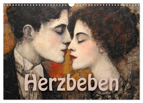 Herzbeben (Wandkalender 2027 DIN A3 quer), CALVENDO Monatskalender