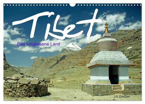 Tibet Das vergessene Land (Wandkalender 2027 DIN A3 quer), CALVENDO Monatskalender