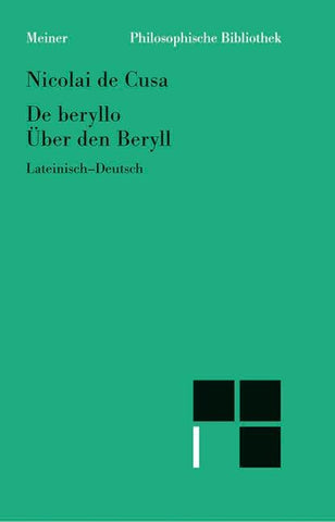 De beryllo. Über den Beryll