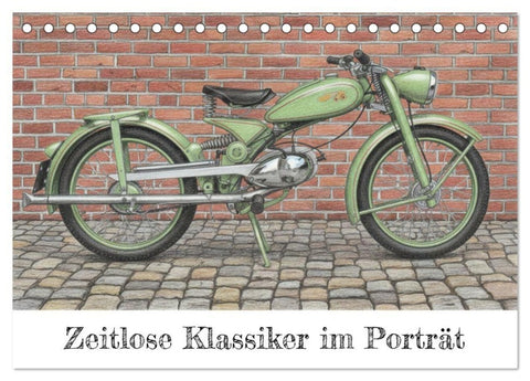 Zeitlose Klassiker im Porträt (Tischkalender 2027 DIN A5 quer), CALVENDO Monatskalender