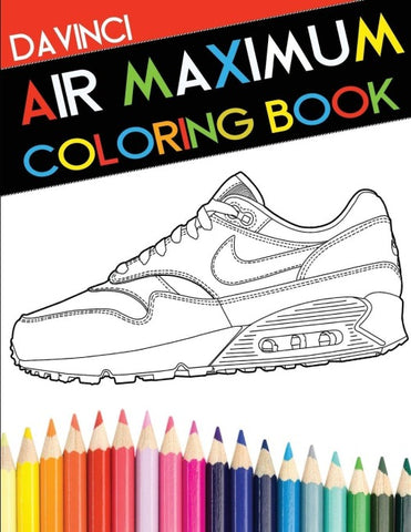 AIR MAXIMUM COLORING BOOK