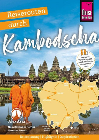Reiserouten durch Kambodscha
