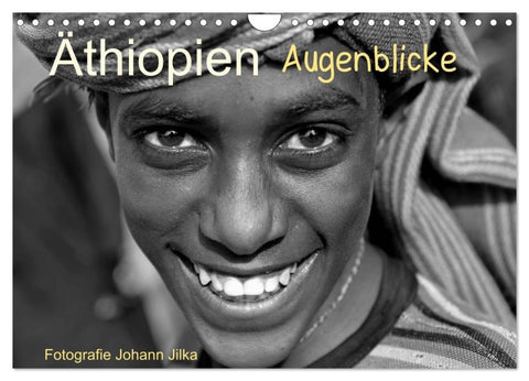 Äthiopien Augenblicke (Wandkalender 2027 DIN A4 quer), CALVENDO Monatskalender