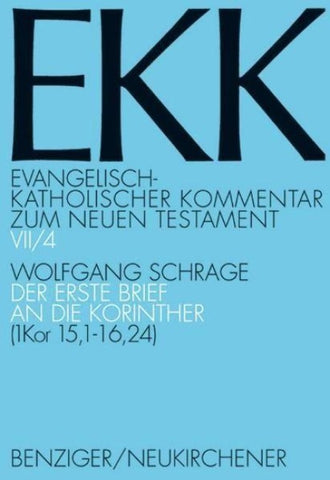 Der erste Brief an die Korinther, EKK VII/4