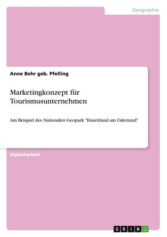 Marketingkonzept für Tourismusunternehmen