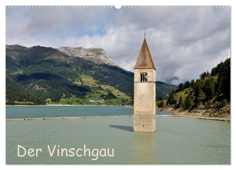 Der Vinschgau (Wandkalender 2027 DIN A2 quer), CALVENDO Monatskalender