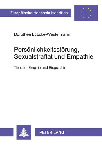 Persönlichkeitsstörung, Sexualstraftat und Empathie