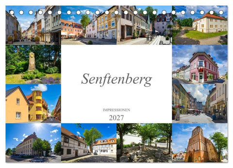 Senftenberg Impressionen (Tischkalender 2027 DIN A5 quer), CALVENDO Monatskalender
