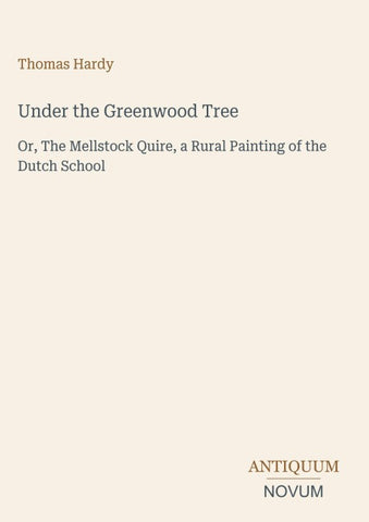 Under the Greenwood Tree